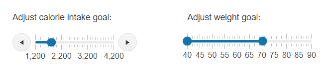 Sample Telerik UI for ASP.NET Core Slider