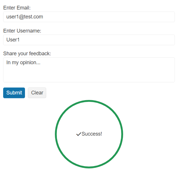 Sample Telerik UI for ASP.NET Core Circular ProgressBar