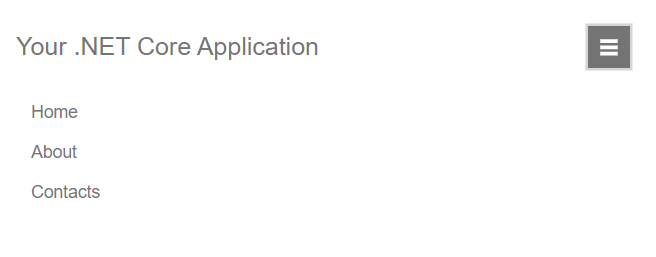 Sample Telerik UI for ASP.NET Core Responsive Panel