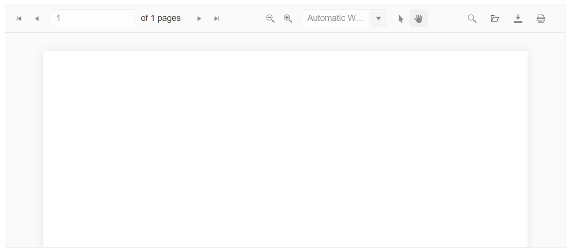Sample Telerik UI for ASP.NET Core PDFViewer