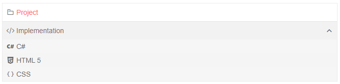 Blazor PanelBar Data Binding