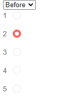 Label Position in the ButtonGroup component