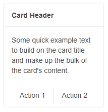 Vertical CardSeparator
