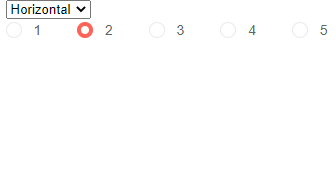 Layouts in the ButtonGroup component
