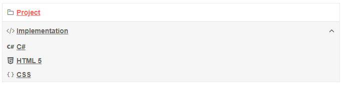 HeaderTemplate example