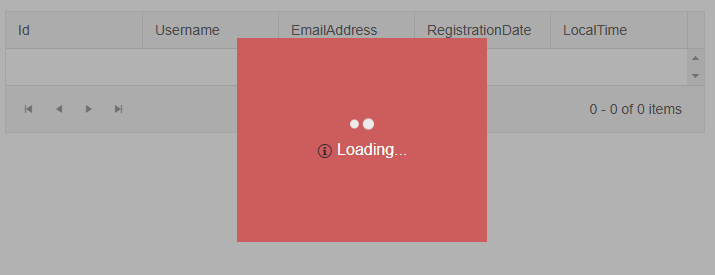 Blazor Loadercontainer Template Custom Panel