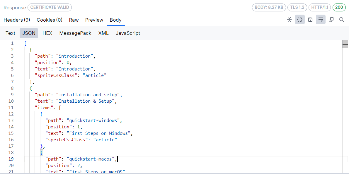 JSON Inspector