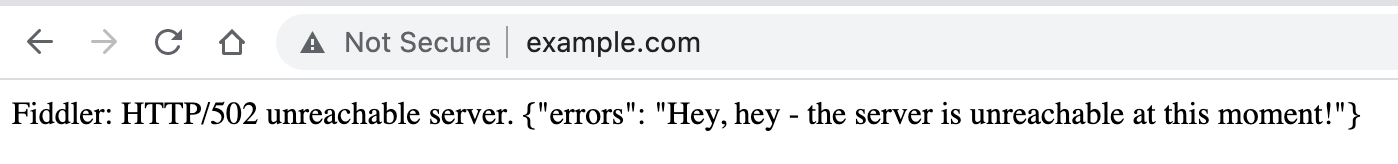 Unreachable rule applied in Chrome