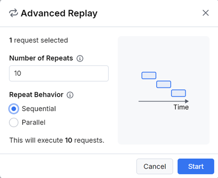 Advanced Replay configuration