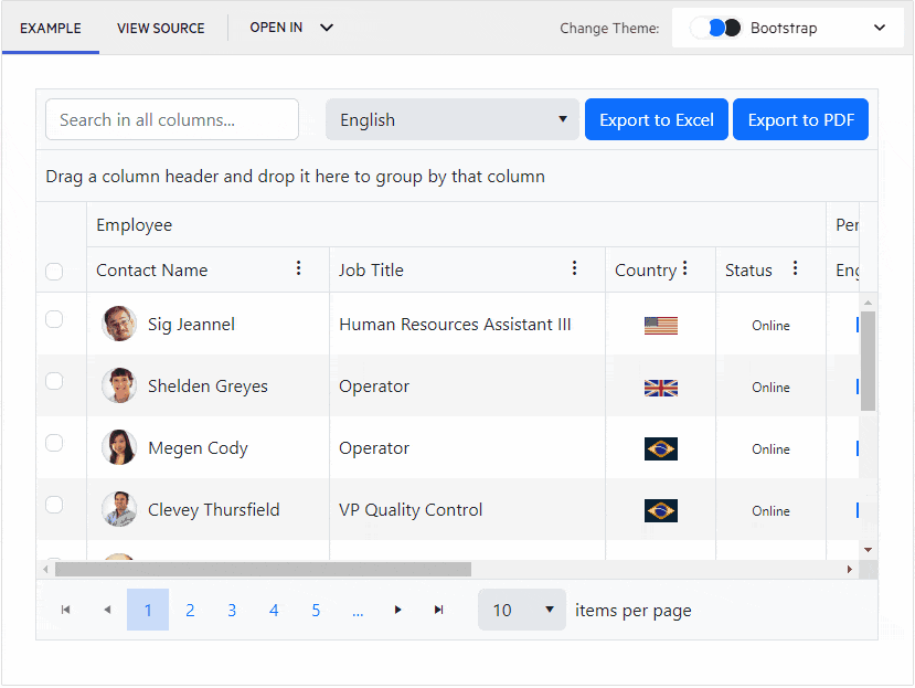 Ocean Blue A11y Accessibility Swatch