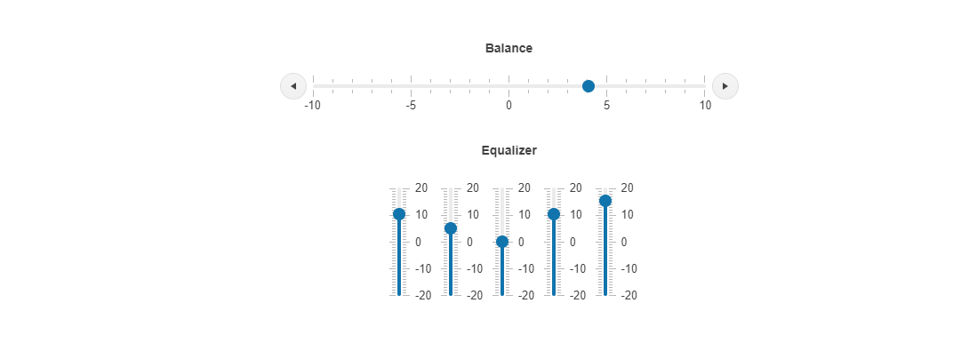 Kendo UI for jQuery Slider Overview