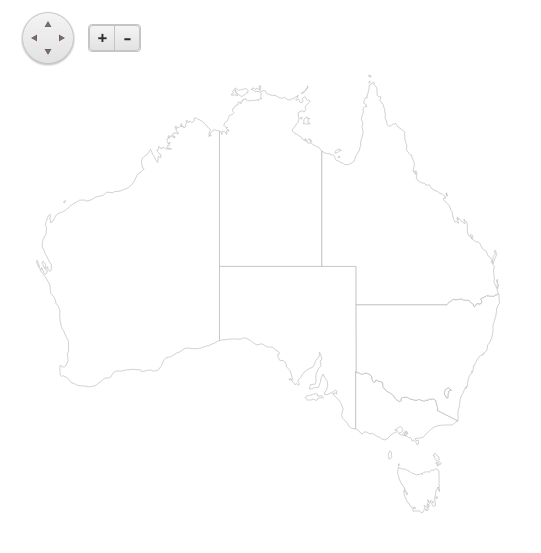 Kendo UI for jQuery Unstyled Map