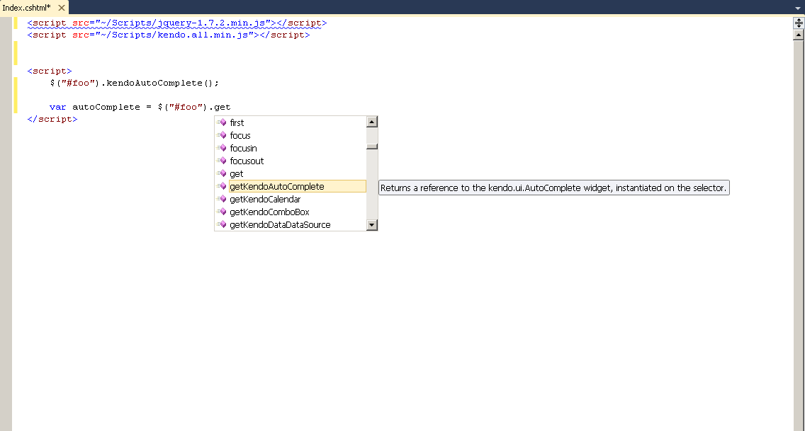 Kendo UI for jQuery plugin