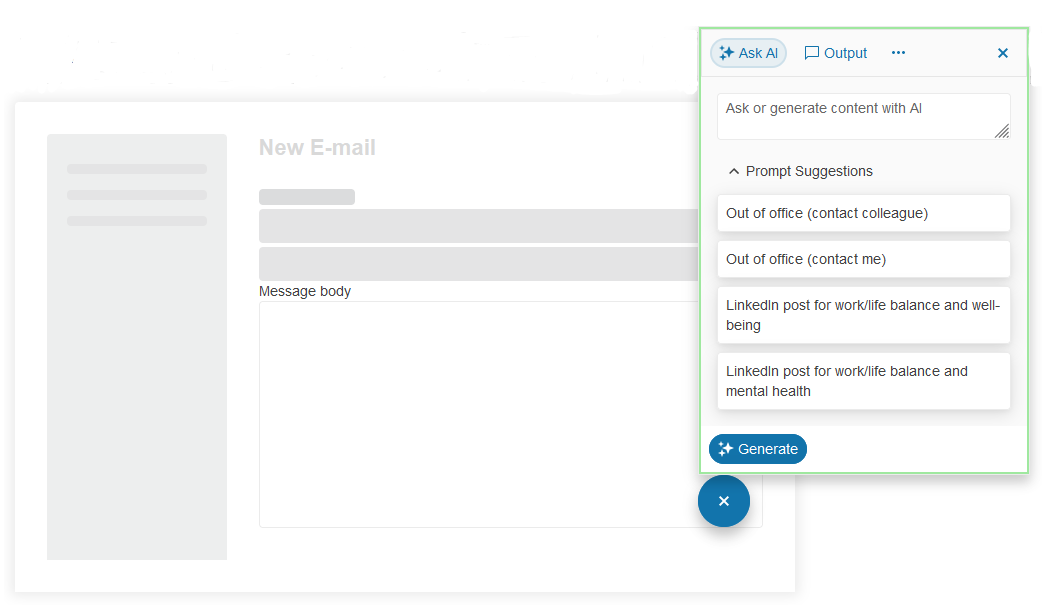 Kendo UI for jQuery AIPrompt Overview