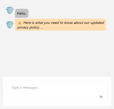 A customized .NET MAUI Chat