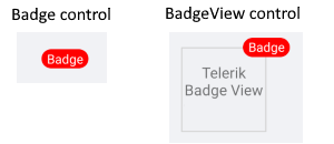 Badge vs BadgeView