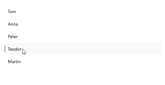 Telerik .NET MAUI CollectionView .NET MAUI CollectionView ItemTap Command