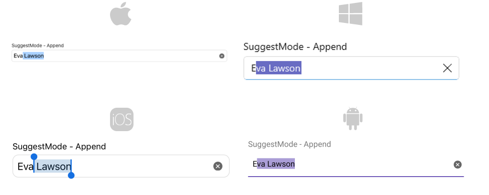 AutoComplete Append AutoComplete Append