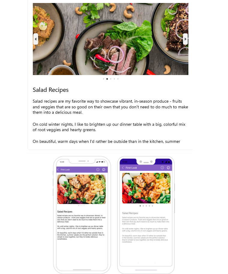 .NET MAUI SlideView Overview