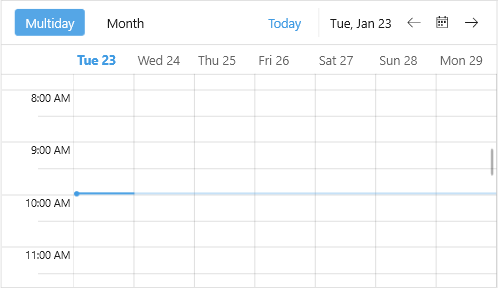 Telerik .NET MAUI Scheduler Custom Date Formats