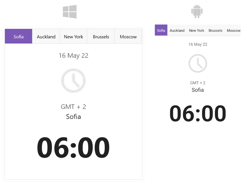 .NET MAUI TabView Overview