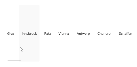 .NET MAUI CollectionView Horizontal Orientation