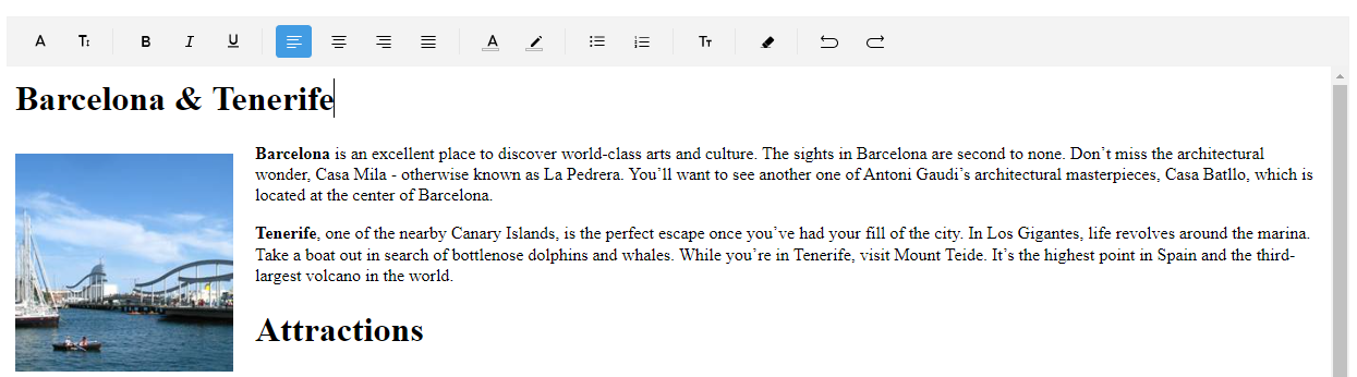 .NET MAUI RichTextEditor Custom Toolbar