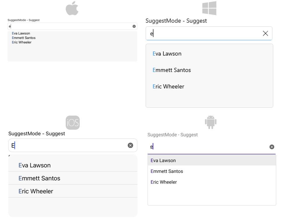 AutoComplete Suggest AutoComplete Suggest