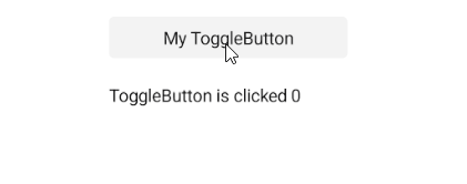 ToggleButton for .NET MAUI .NET MAUI ToggleButton Clicked Event