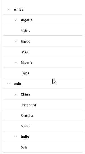 .NET MAUI CollectionView Sticky Group Headers Multi-Level Grouping