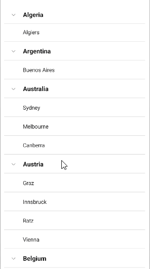 .NET MAUI CollectionView Sticky Group Headers