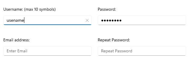 .NET MAUI Entry Overview