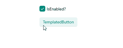 TemplatedButton for .NET MAUI .NET MAUI TemplatedButton Visual States