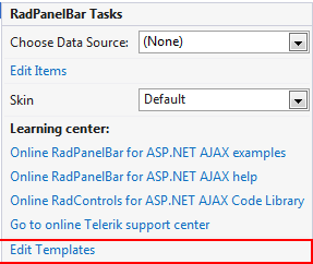 Smart Tag Edit Templates