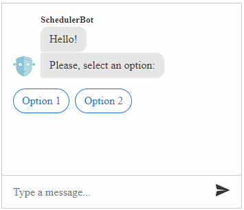 chat with suggested actions