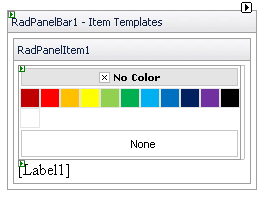 ColorPicker InTemplate