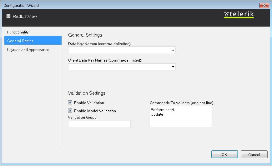 listview gettingstarted 14 generalsettings