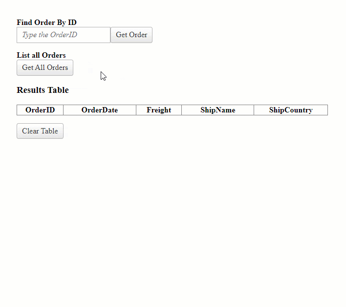 "Sending and receiving JSON string - demo"