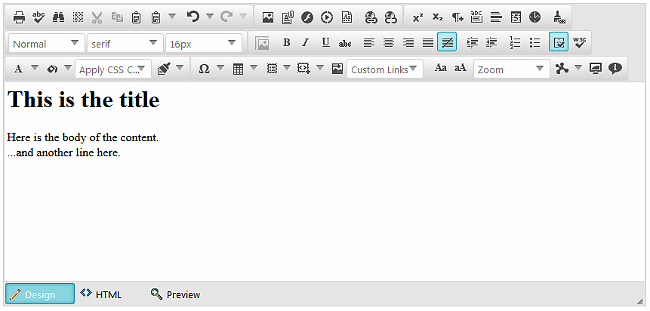 getting-started-Rad Editor