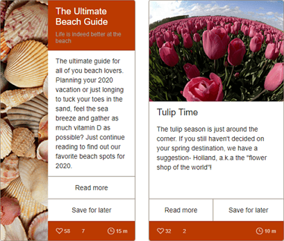 WebForms Card - Orientation WebForms Card - Orientation