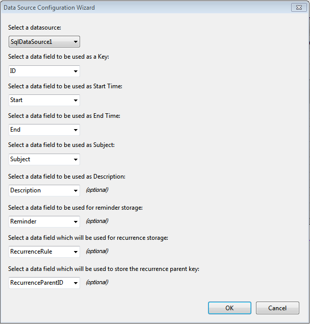 Data Source Configuration