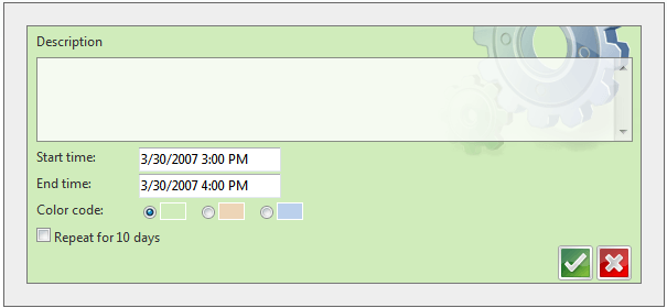 Advanced insert template