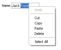 Context Menu