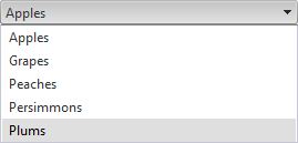 ComboBox Simple Render
