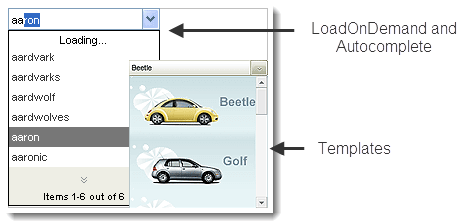 WebForms ComboBox Overview
