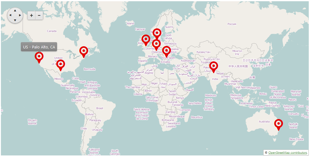 WebForms Map Overview Image