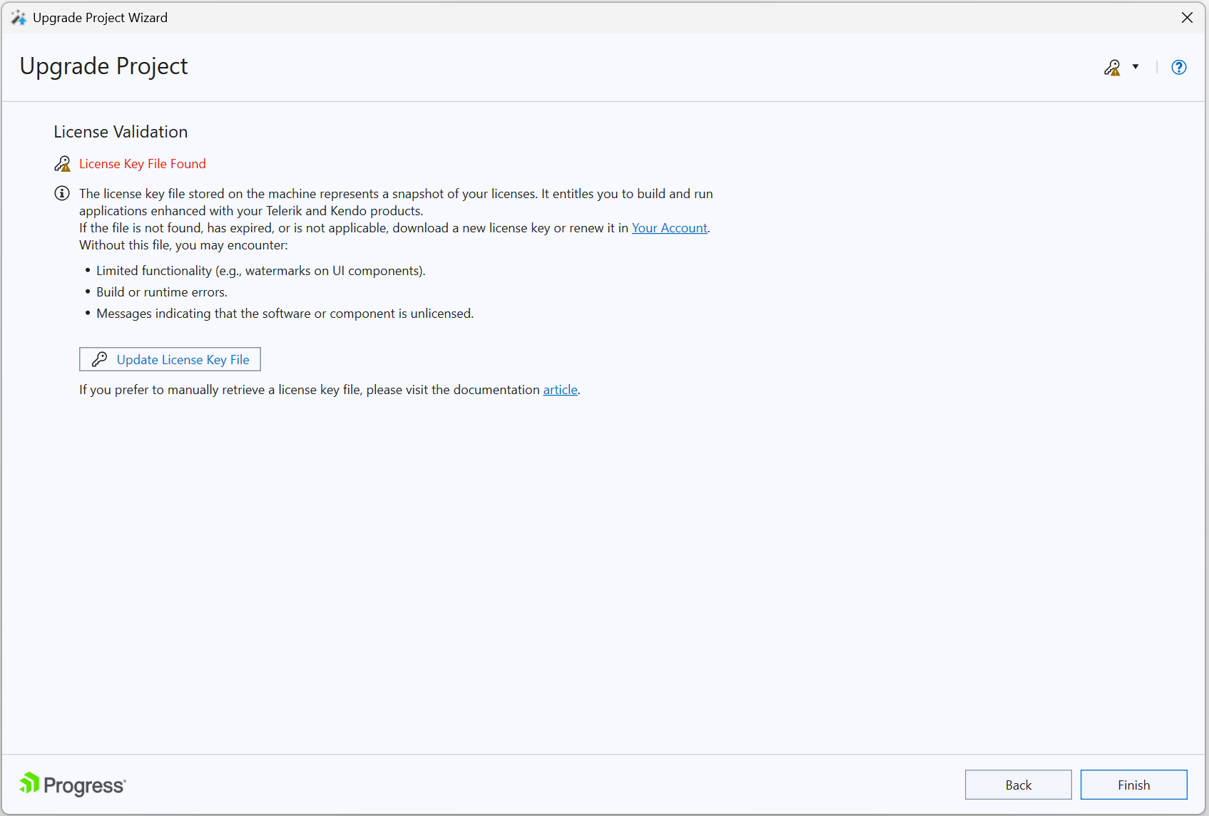 introduction-vsx upgradewizard updateresources