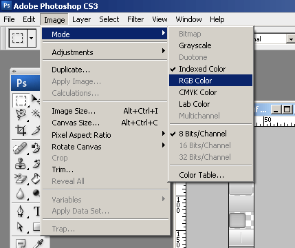 Convert from Indexed to RGB Color