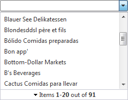 ComboBox ShowMoreResults Box After