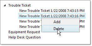 RadTreeView Context Menu Overview
